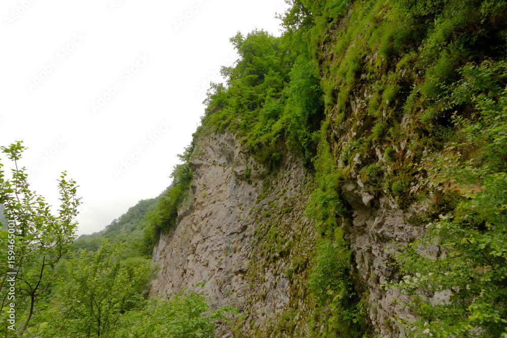 Mountain peaks in the vicinity of the city of Adler Mountain peaks in the vicinity of the city of Adler