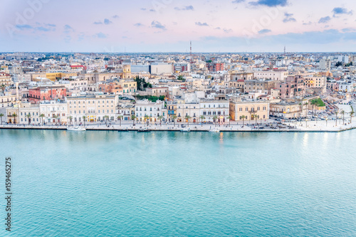 Aerial panorama of Brindisi, Puglia, Italy