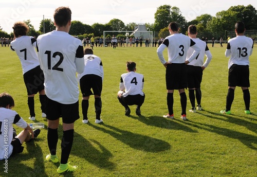 l'attente des joueurs aux tirs au but 
