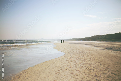 Strand im Winter