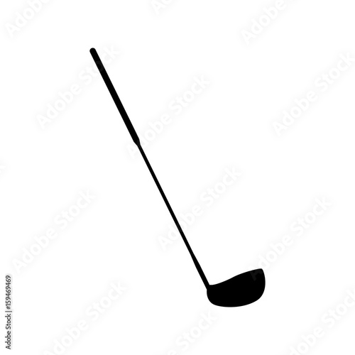 Golf club stick icon vector illustration graphic design