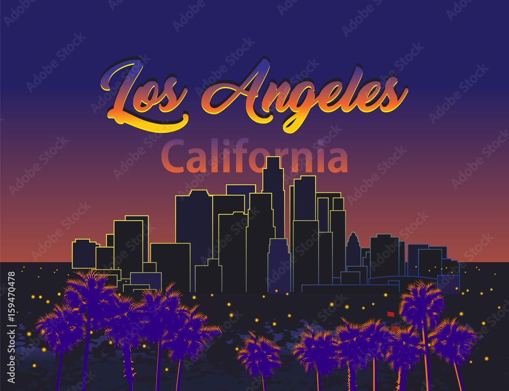 Fototapeta premium Loa Angeles California