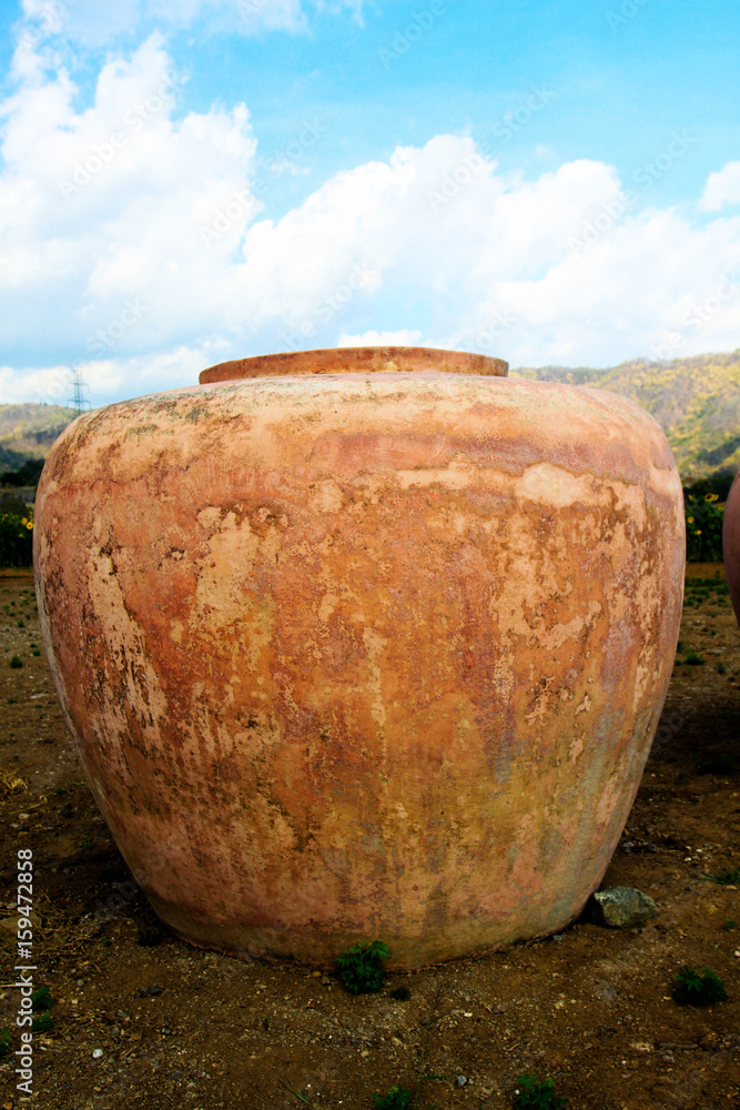 water reservoir in up country, Big jar