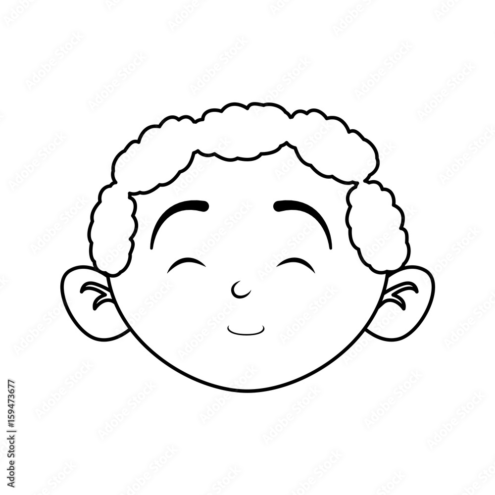 Cute baby cartoon icon vector illustration graphic design Cute baby cartoon icon vector illustration graphic design