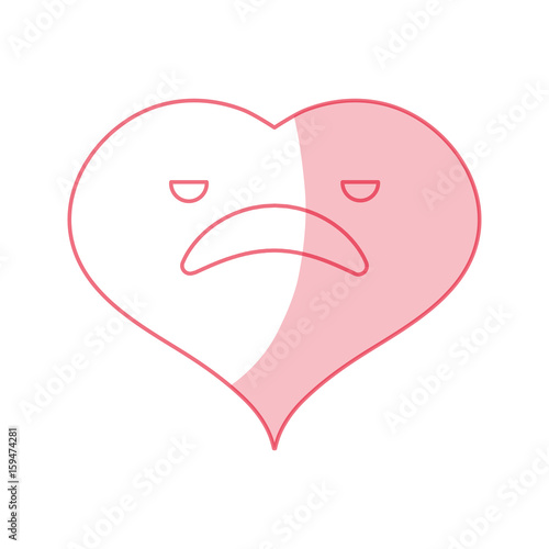 Heart and love icon vector illustration graphic design