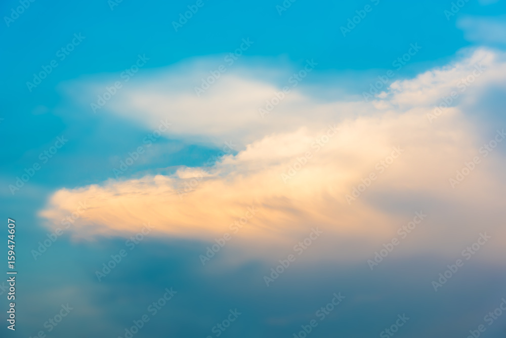 Cloud shape Cloud shape