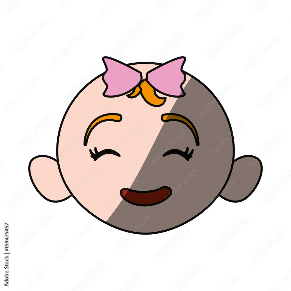 Cute baby cartoon icon vector illustration graphic design Cute baby cartoon icon vector illustration graphic design