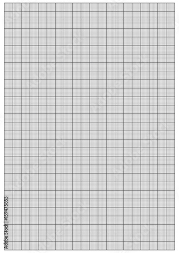 Graph Paper  1mm Square  A4  size vector
