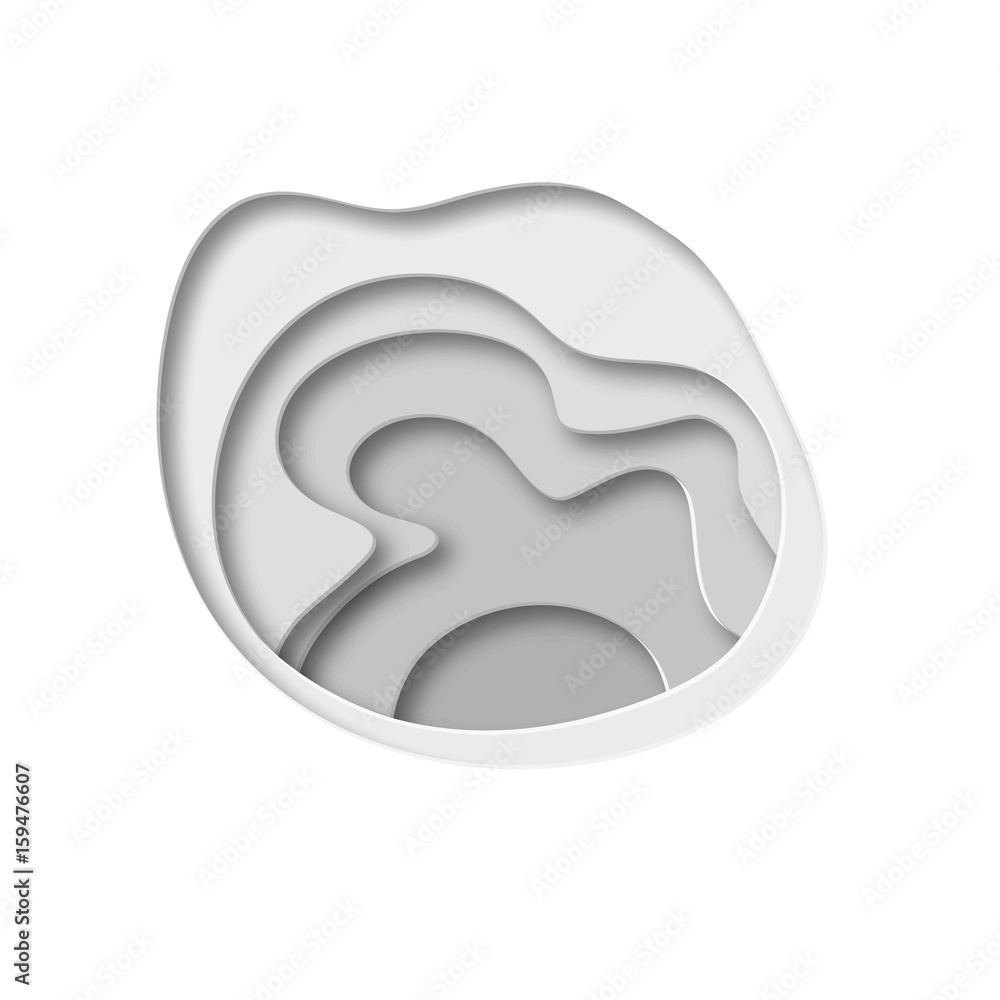 3D abstract background with paper cut shapes. Vector design layout for business presentations, flyers, posters. 3D abstract background with paper cut shapes. Vector design layout for business presentations, flyers, posters.