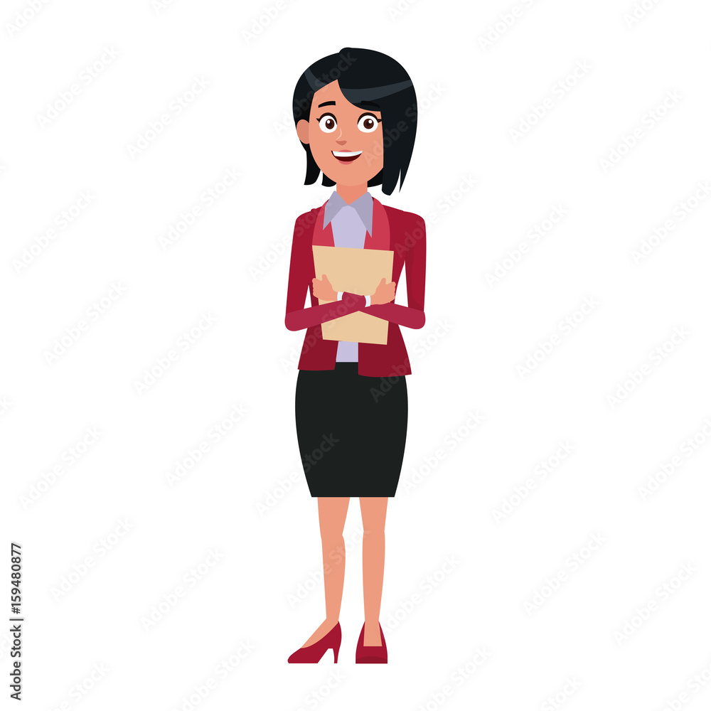 cute office girls in smart casual fashion vector illustration cute office girls in smart casual fashion vector illustration