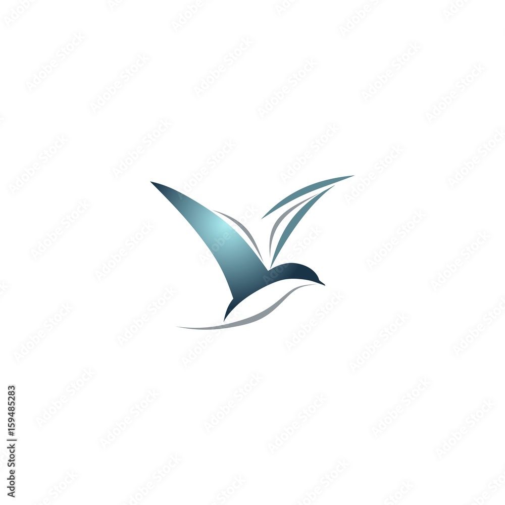 Bird and book vector illustration Bird and book vector illustration
