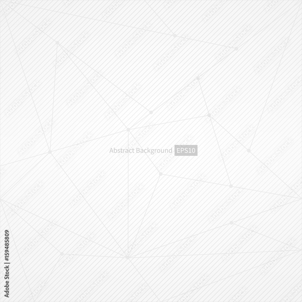 Abstract vector polygonal background. Gray and white striped pattern. Infographic triangle network geometry line illustration for business presentation, marketing project, concept design Abstract vector polygonal background. Gray and white striped pattern. Infographic triangle network geometry line illustration for business presentation, marketing project, concept design