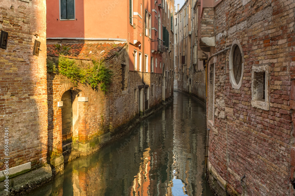 Morning. Channel. Venice, (Italy)