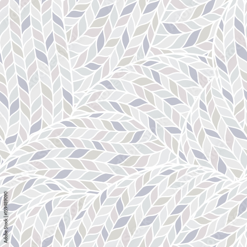 Knitted Doodle Seamless Colorful Ornamental  Pattern