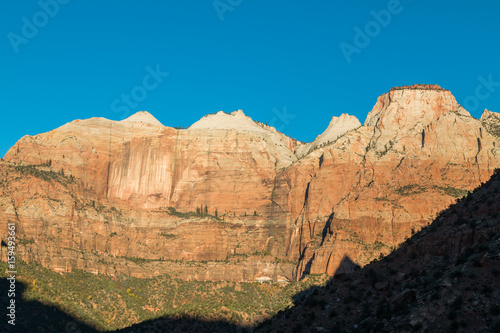 Scenic Zion National Park Landscape