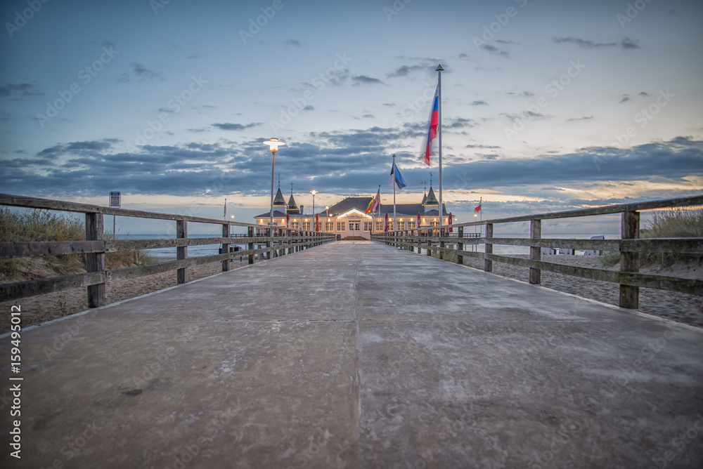 Fototapeta premium Seebrücke Ahlbeck