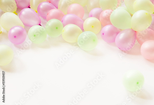 Colorful small baloons