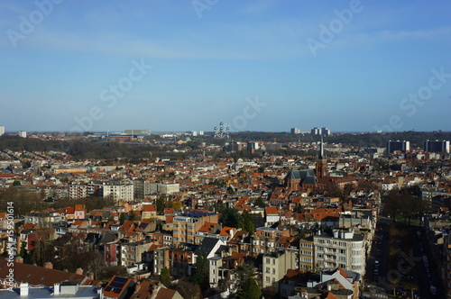 View of Brussels from the roof of the Basilica of the Sacred Heart © Valmond