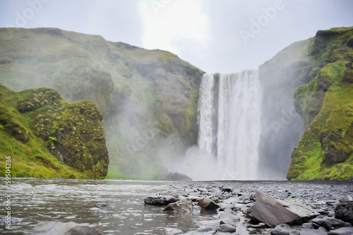 Fototapeta Naklejka Na Ścianę i Meble -  Iceland waterfall