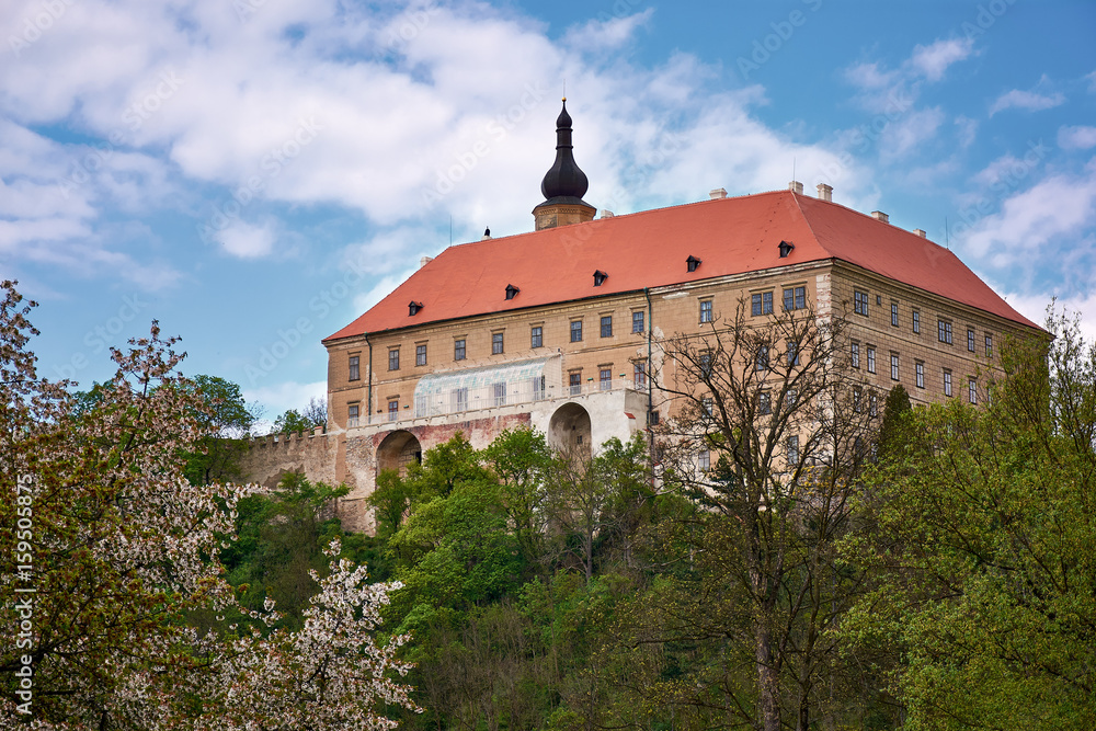 Castle Namest nad Oslavou located in Czech republic.