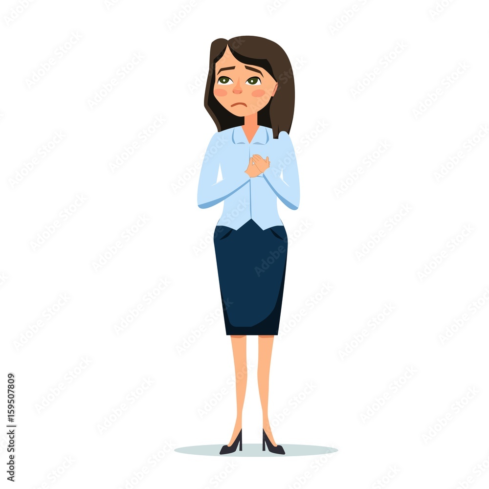 Young women in elegant office clothes. Smile Young women in elegant office clothes. Smile