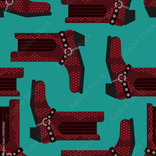 Cowboy boots pattern. Australian shoes background. Western clothing and rodeo texture