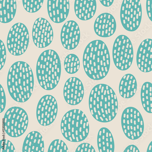 Abstract simple background with spots and dots. Vector Illustration.