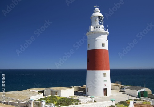 Trinity House Lighthouse in Gibraltar (Point Europa)