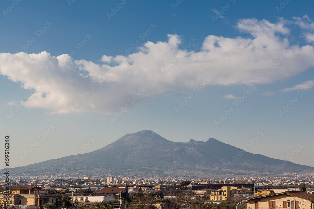 Vesuvius in Naples