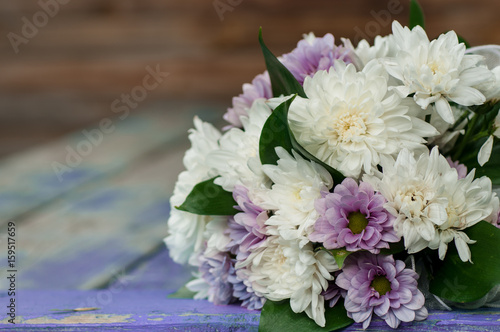 wedding bouquet close-up photo