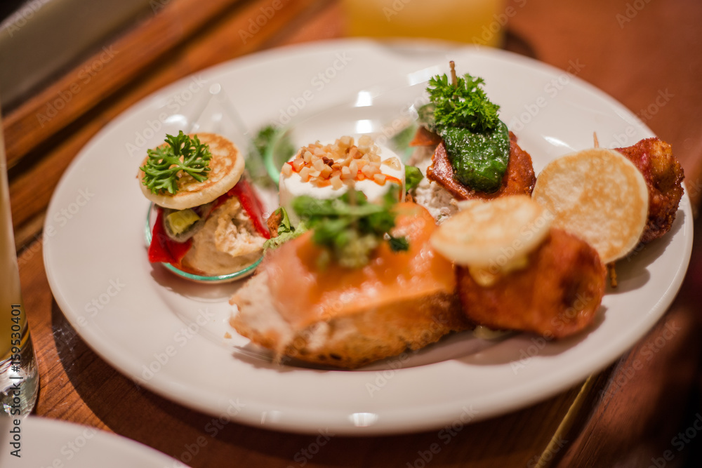 Great traditional food from Barcelona, Spain Great traditional food from Barcelona, Spain