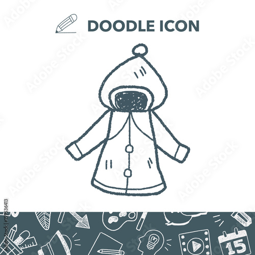 coat doodle