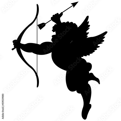 Cupid with onion and dart