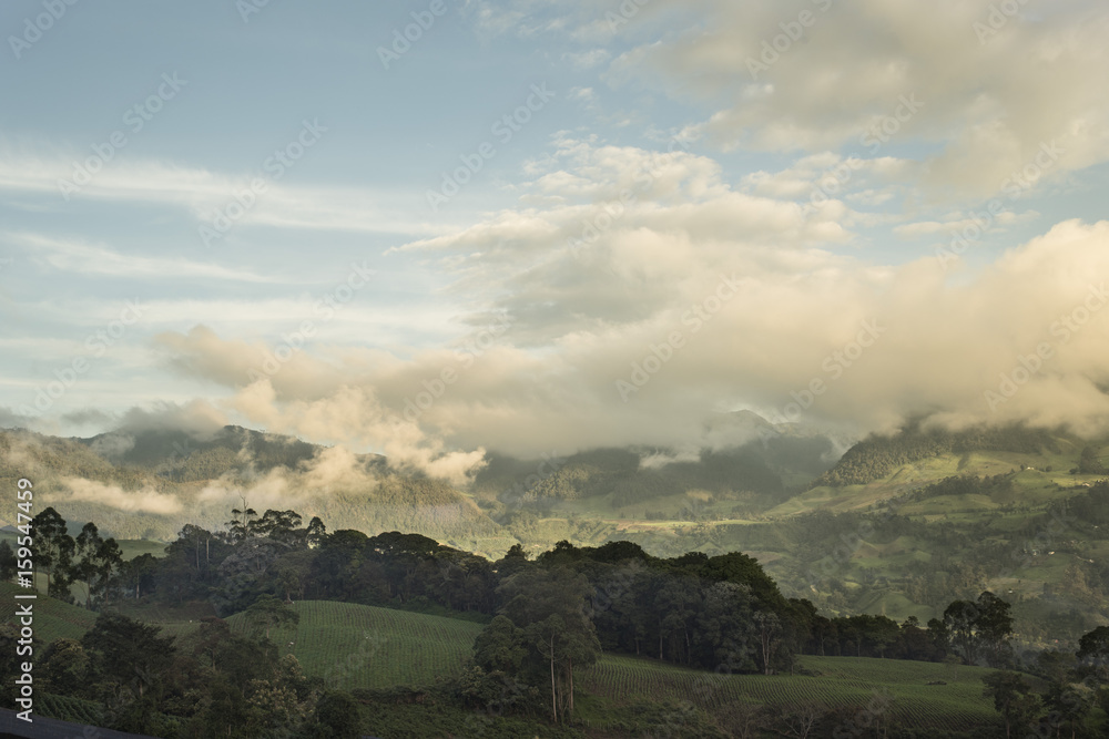 Zipacón - Landschaftsaufnahme in Kolumbien