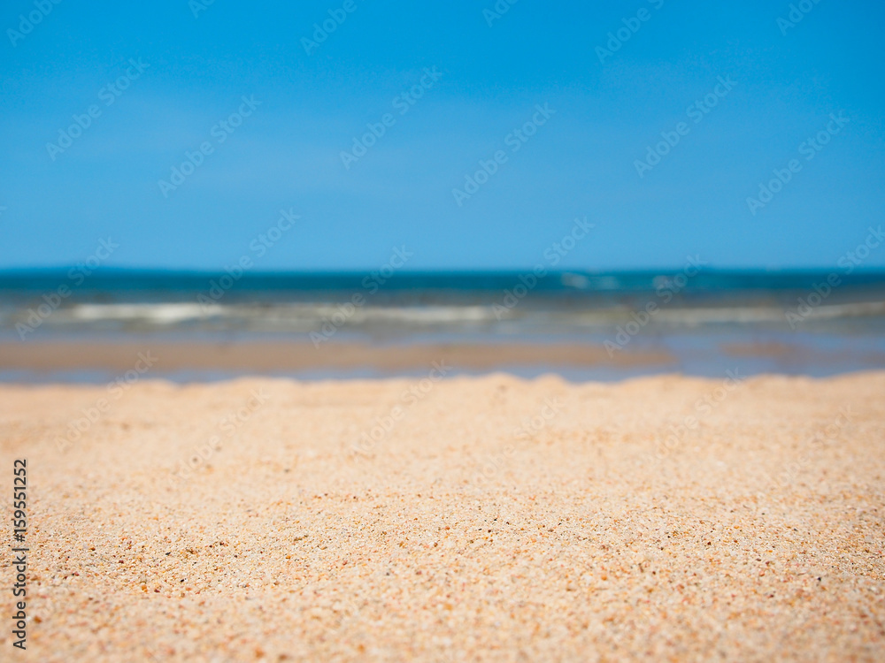 Sea and beach in summer day for background. Sea and beach in summer day for background.
