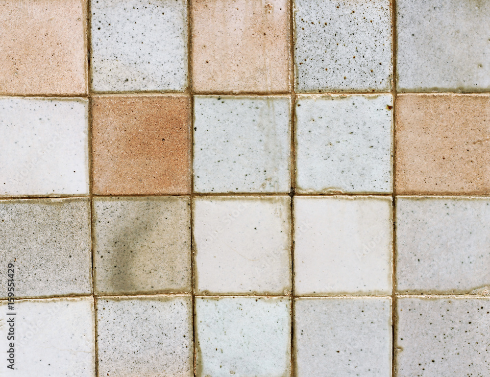 old ceramic brick tile wall old ceramic brick tile wall