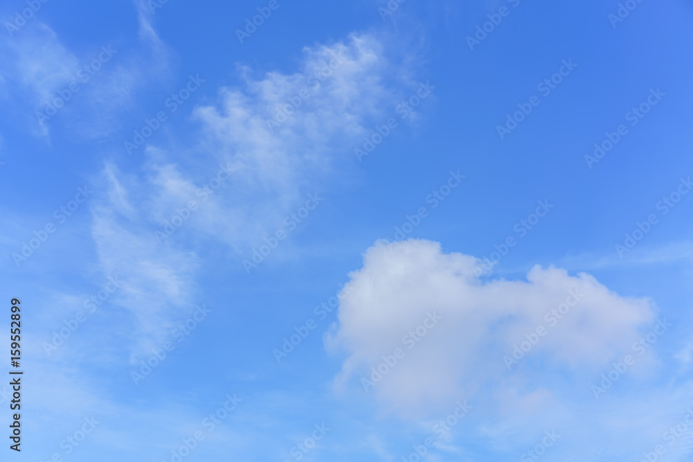 Beautiful white clouds and blue sky background Beautiful white clouds and blue sky background