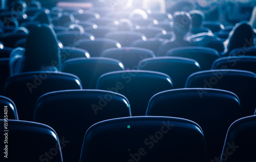 Cinema or theater in the auditorium,business background.