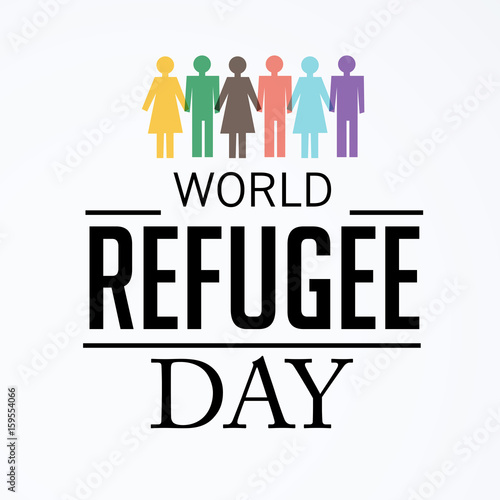 World refugee day.