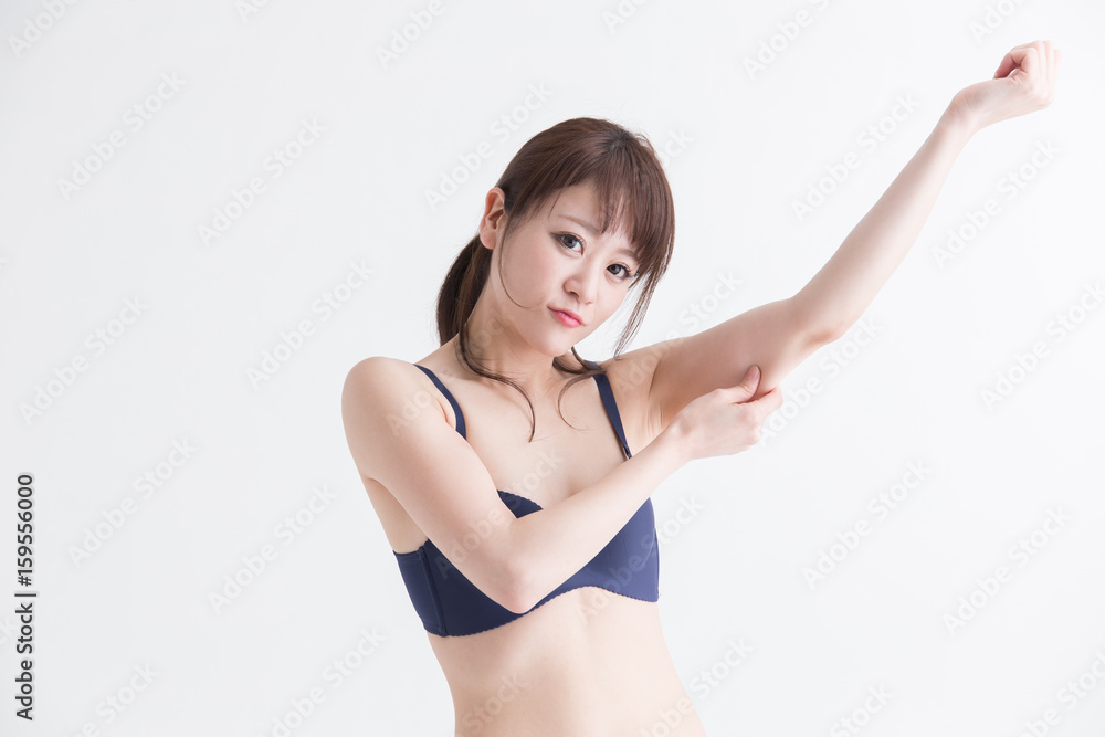 下着・女性(白バック)