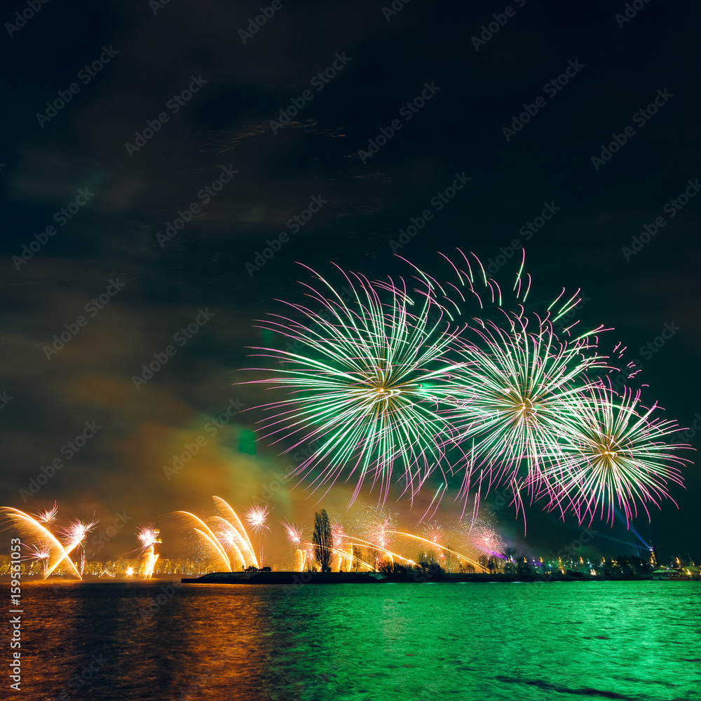 Fototapeta premium New Year fireworks