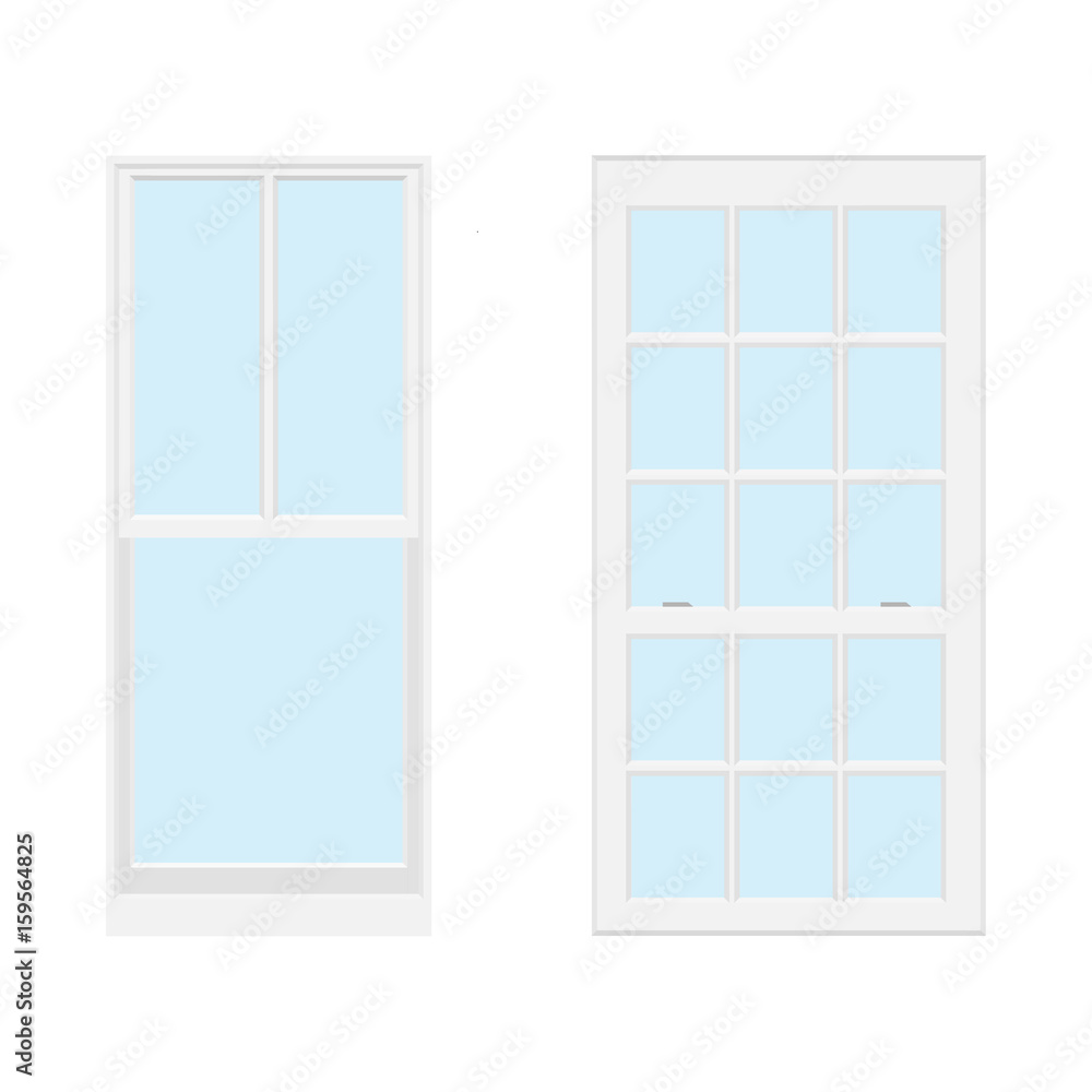 Realistic window vector Realistic window vector