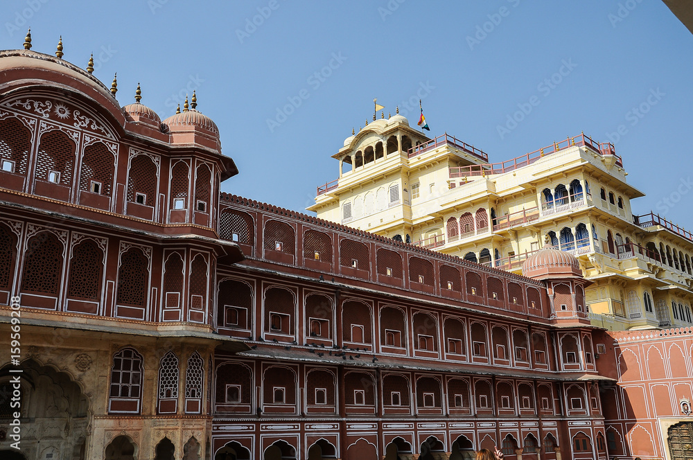 Indien - Rajasthan - Jaipur - Stadtpalast