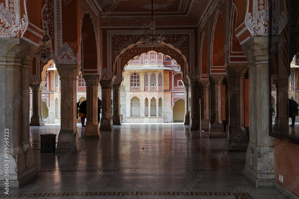 Indien - Rajasthan - Jaipur - Stadtpalast