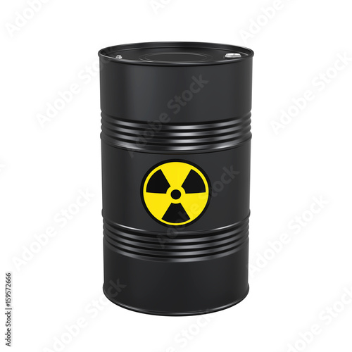 Radioactive Barrel Isolated