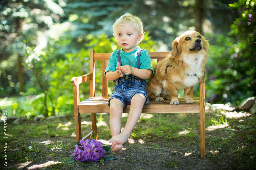 stolzer Hundebesitzer stolzer Hundebesitzer