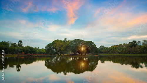 Sukhothai Historical Park, a UNESCO World Heritage Site in Thailand © coward_lion