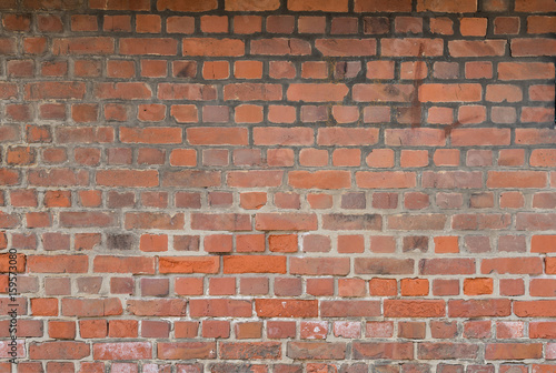 old vintage brick wall texture background