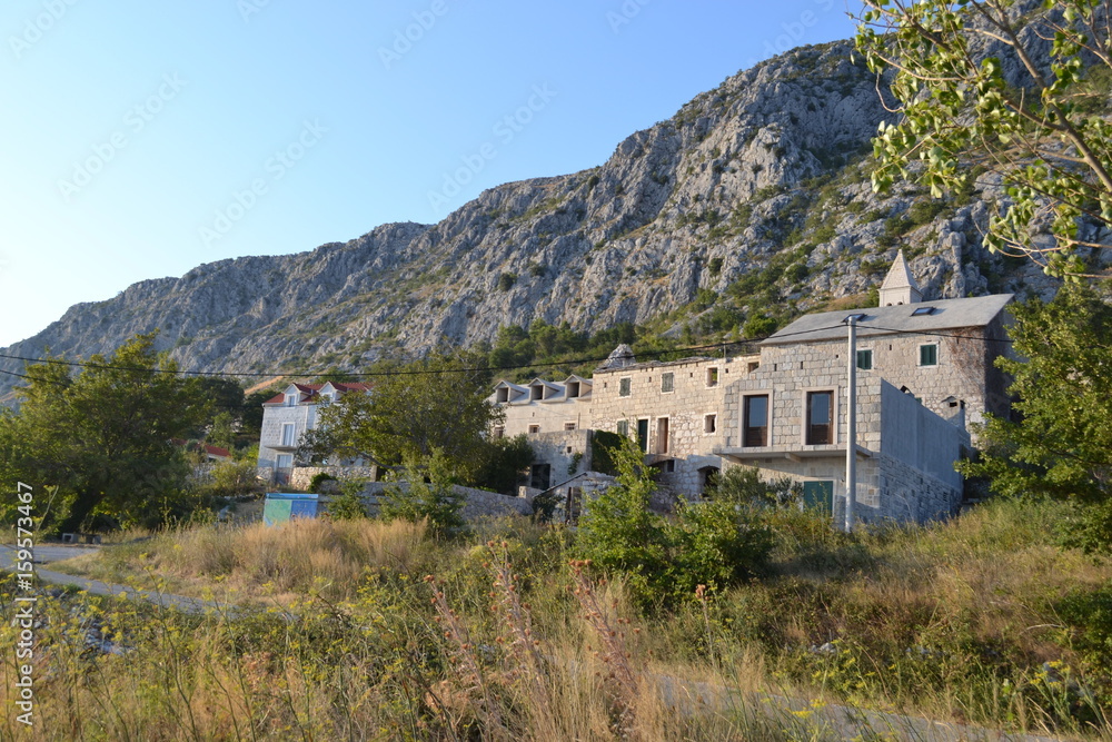 old ruine in croatia