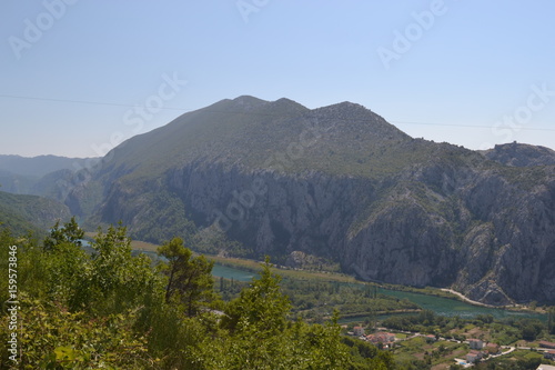 canyon view in Omis